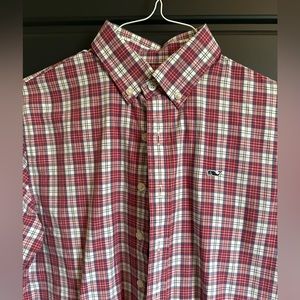 Vineyard vines boys button down shirt - size Large (16) - whale shirt -like new